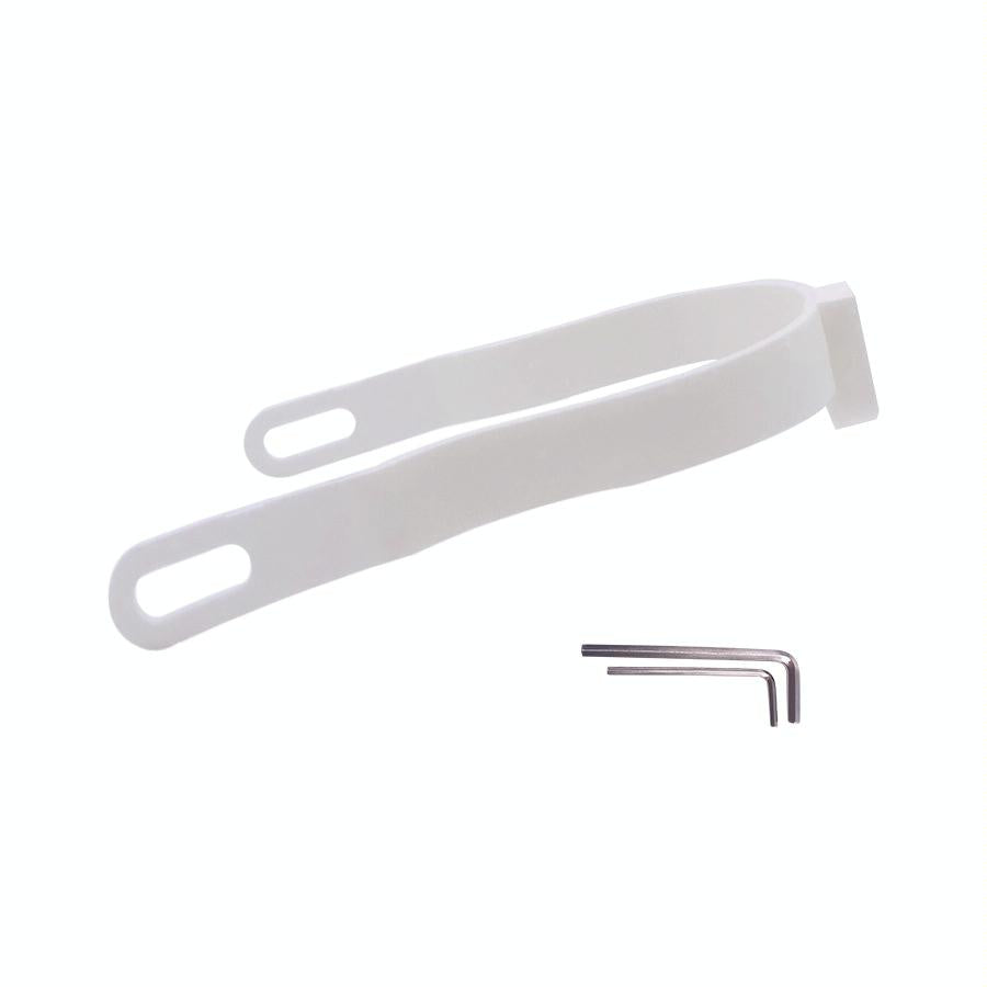 V562-B1085873060DBT-202505291153-00 Rear Fender Shock Absorbing Bracket for Xiaomi Mijia M365 Scooter - White - Image 1