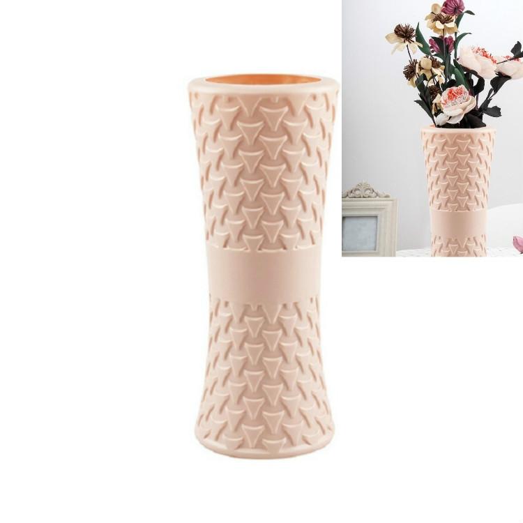 V562-B109094940DBT-202503041620-00 Hydroponic Drop-resistant Flower Vase for Dry and Wet Arrangements - Pink - Image 1