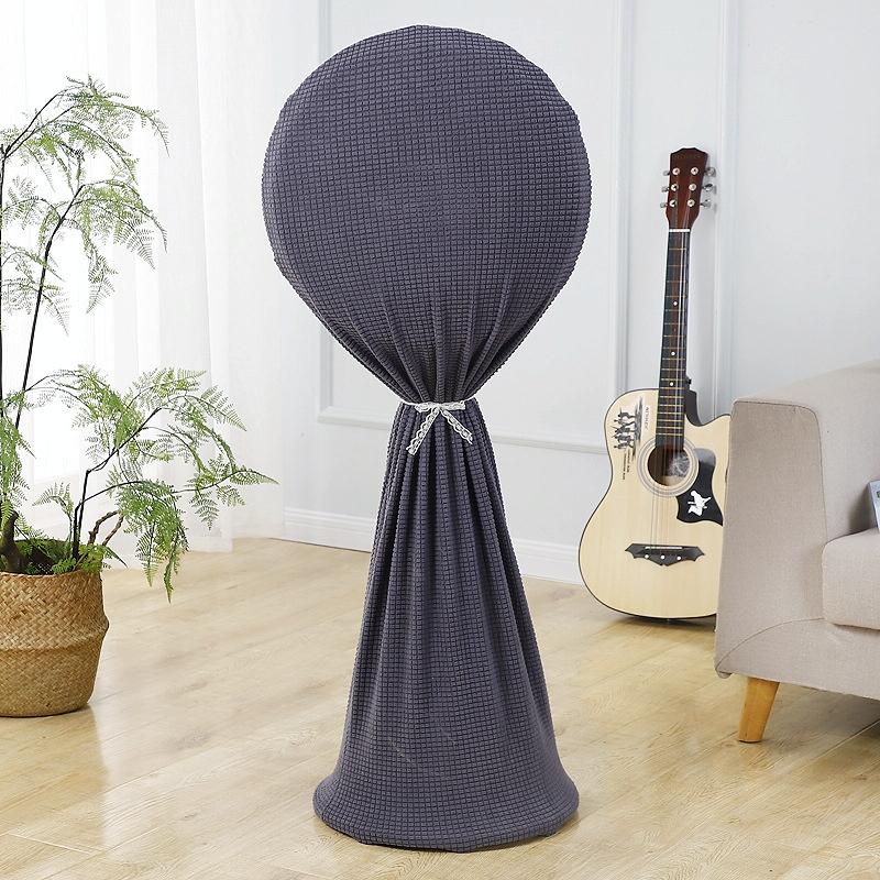 V562-B1093372060DBT-202503031726-00 Household Fabric Fan Cover - Round Elastic 110x45cm - Gray - Image 1