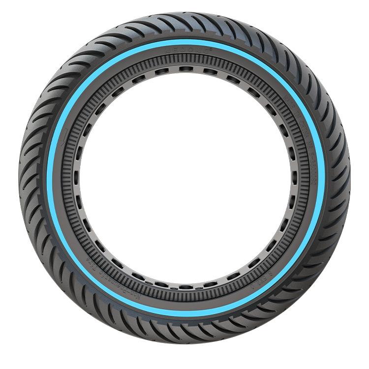 V562-B1094243060DBT-202505262140-00 8.5 Inch Honeycomb Solid Tire for Xiaomi Electric Scooters - Blue - Image 1