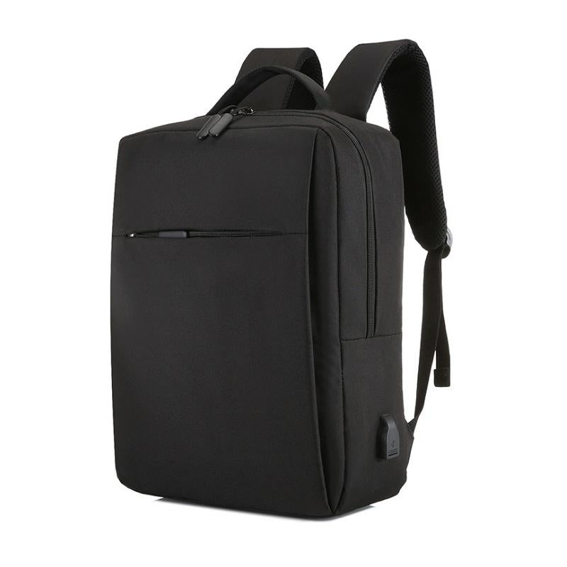 V562-B1910BCC-202502281841-00 15.6 Laptop Backpack with Usb Charging - Waterproof Oxford Cloth Large Capacity - Black - Image 1