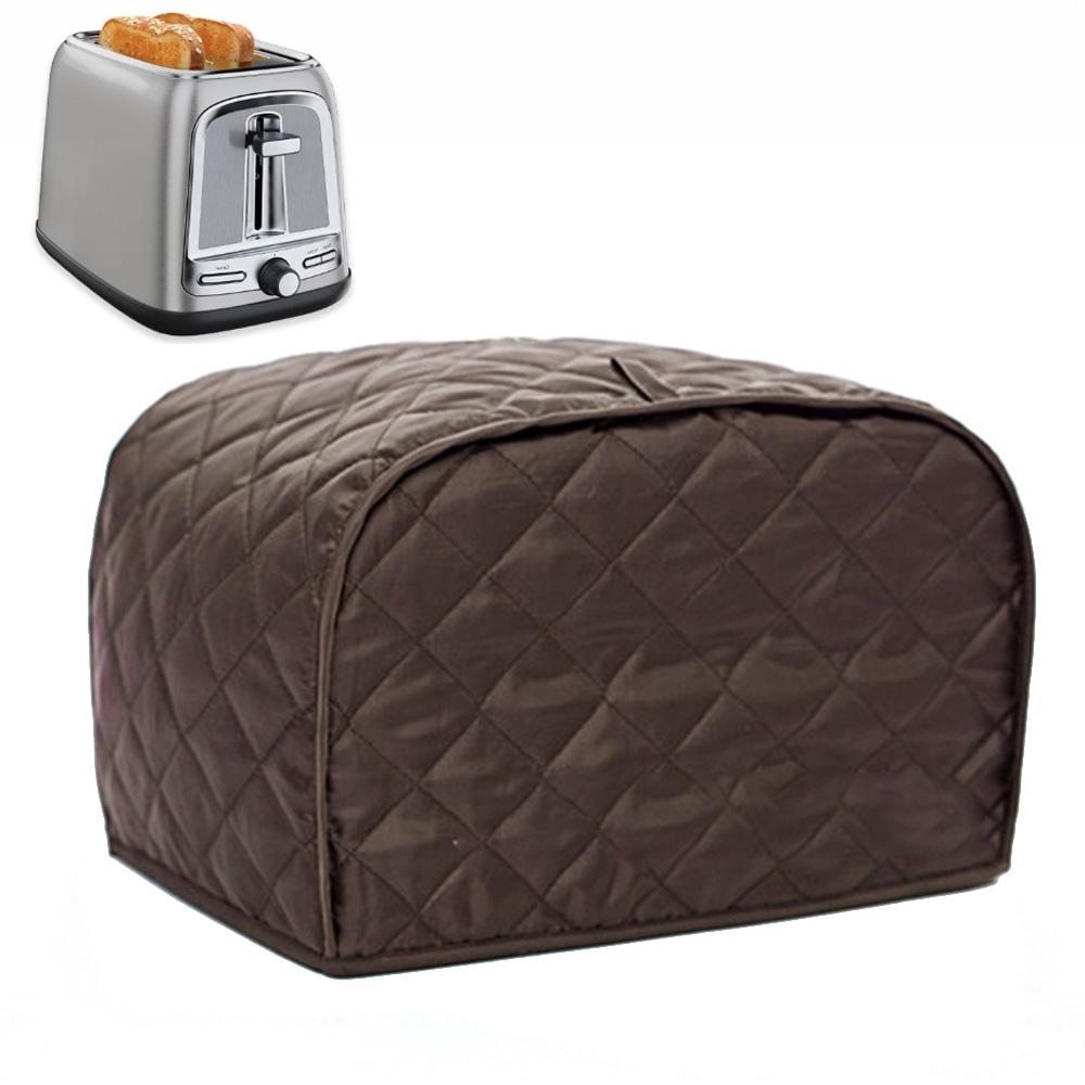 V562-B2013182060DBT-202503031801-00 Large Home Bread Maker Dust Cover - Polyester - Dark Brown - Image 1