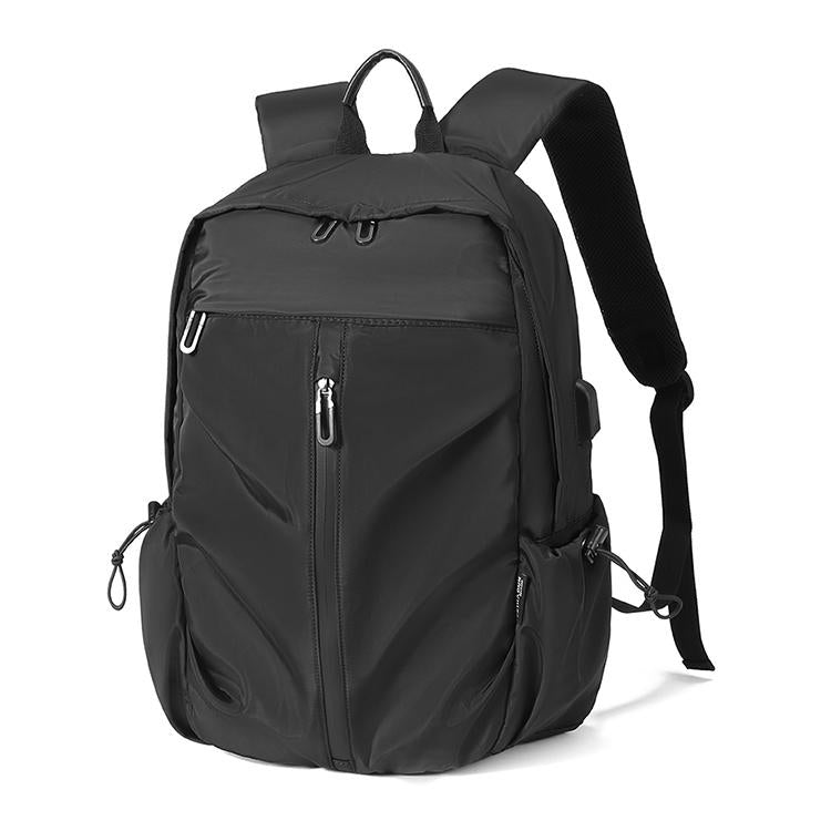 V562-B2320BCC-202502212225-00 Black Oxford Laptop Backpack - Multifunctional - Image 1