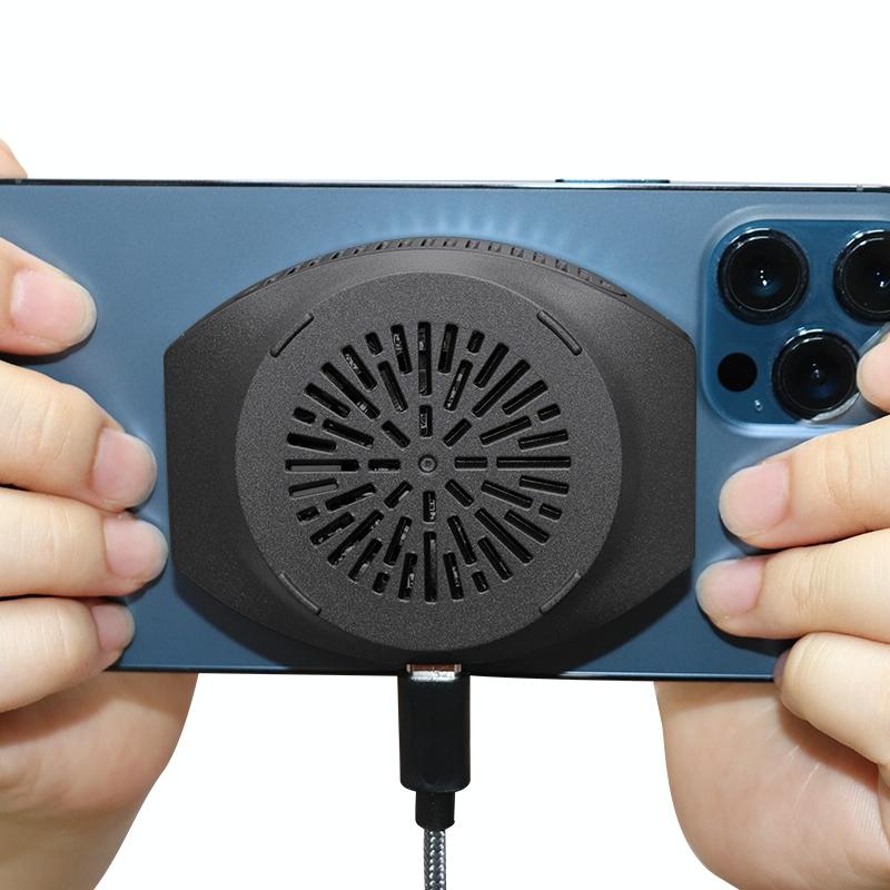 V562-B2390G8PI-202504212041-00 15W Magnetic Wireless Charger For Refrigeration - Black - Image 1