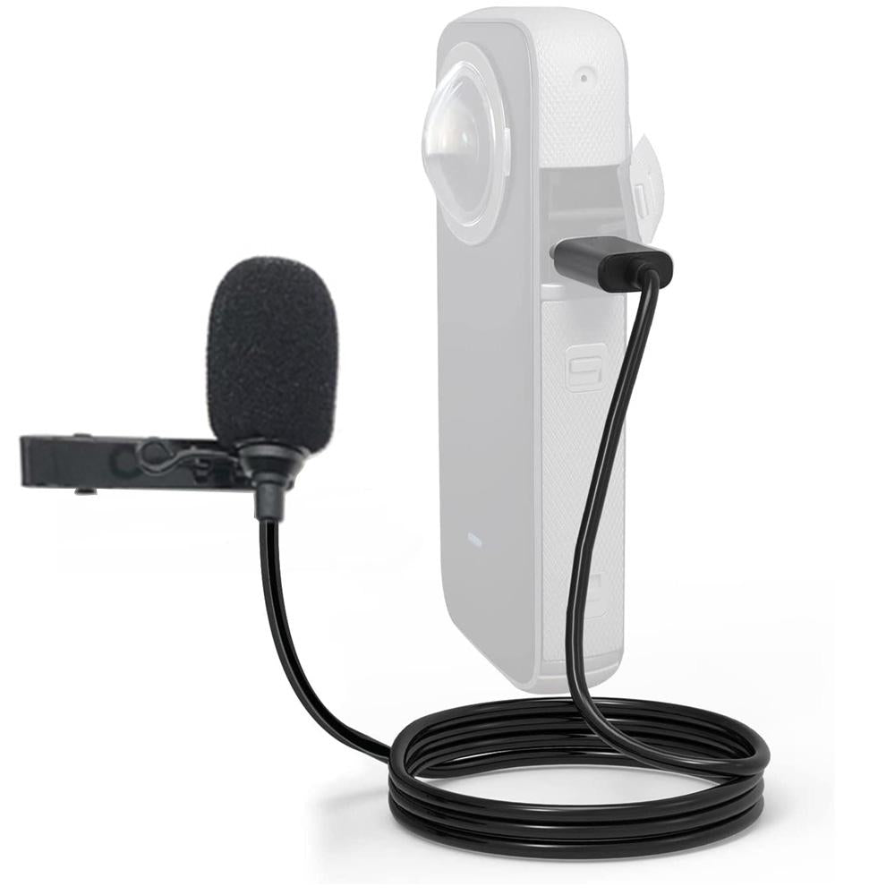 V562-B2412ACD-202503062205-00 Insta360 one X2 Lavalier Clip Microphone - Image 1