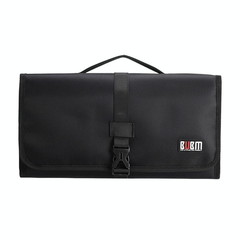 V562-B2421AC-202503201930-00 Black Nylon Hanging Storage Bag for Portable Dyson Hair Curler - Image 1