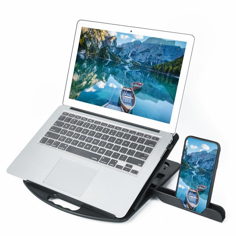 V562-B3168CP-202504221905-00 Enhanced Laptop Cooling Stand - Versatile and Efficient - Black - Image 1