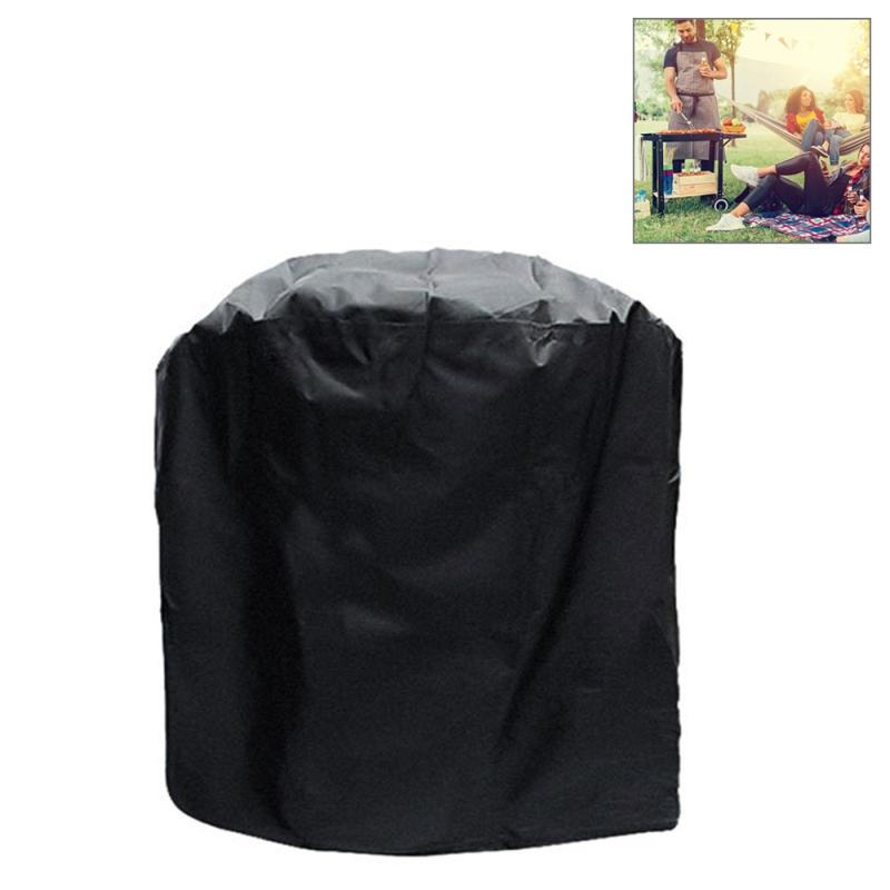 V562-B7127CH-202503031915-00 Waterproof Bbq Grill Cover - Anti-uv Dust-proof 210d Oxford Cloth - 58x77cm - Black - Image 1