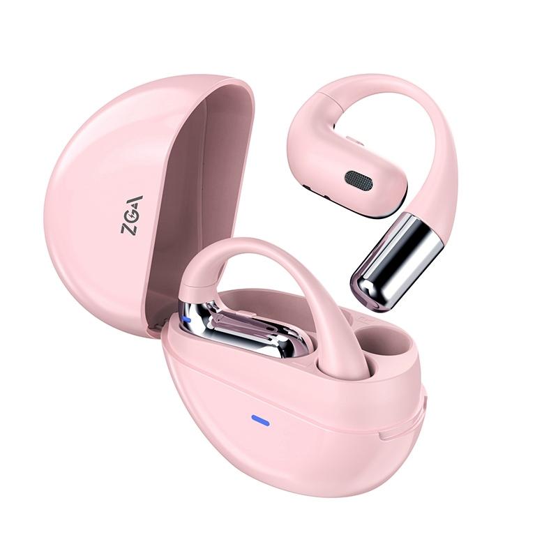 V562-C100043600ADE-202505222113-00 Phantom Open Wireless Bluetooth Earphones - Zga Gs13 - Pink - Image 1