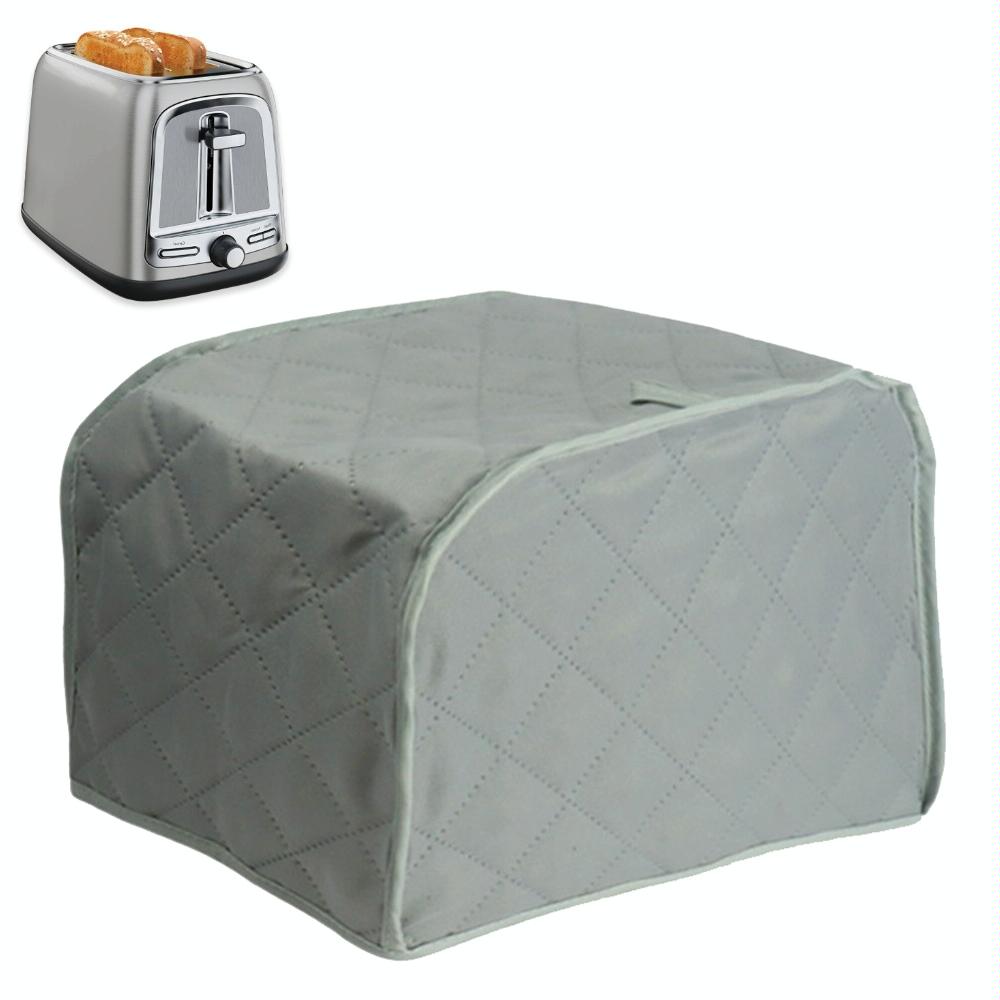 V562-C1013182060DBT-202503031746-00 Small Home Bread Maker Dust Cover - Polyester Material - Gray - Image 1