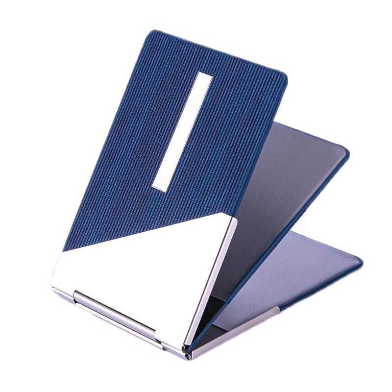 V562-C1034912750DBT-202503282007-00 Metal Driver License Holder Fits Most Vehicles - Stripe Blue - Image 1