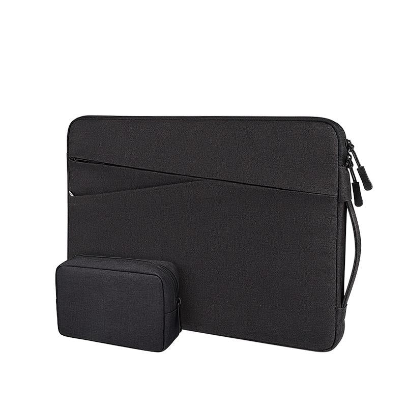 V562-C104937100ADE-202504021926-00 13.3 Inch Polyester Laptop Liner Bag with Small Bag - Ideal for Notebooks - Black - Image 1