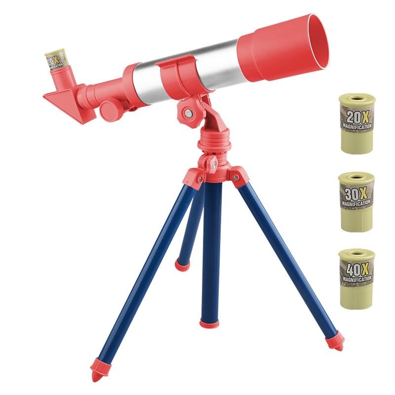 V562-C1067642060DBT-202503201740-00 High-definition Children's Telescope for Science Education - B Model Red - Image 1