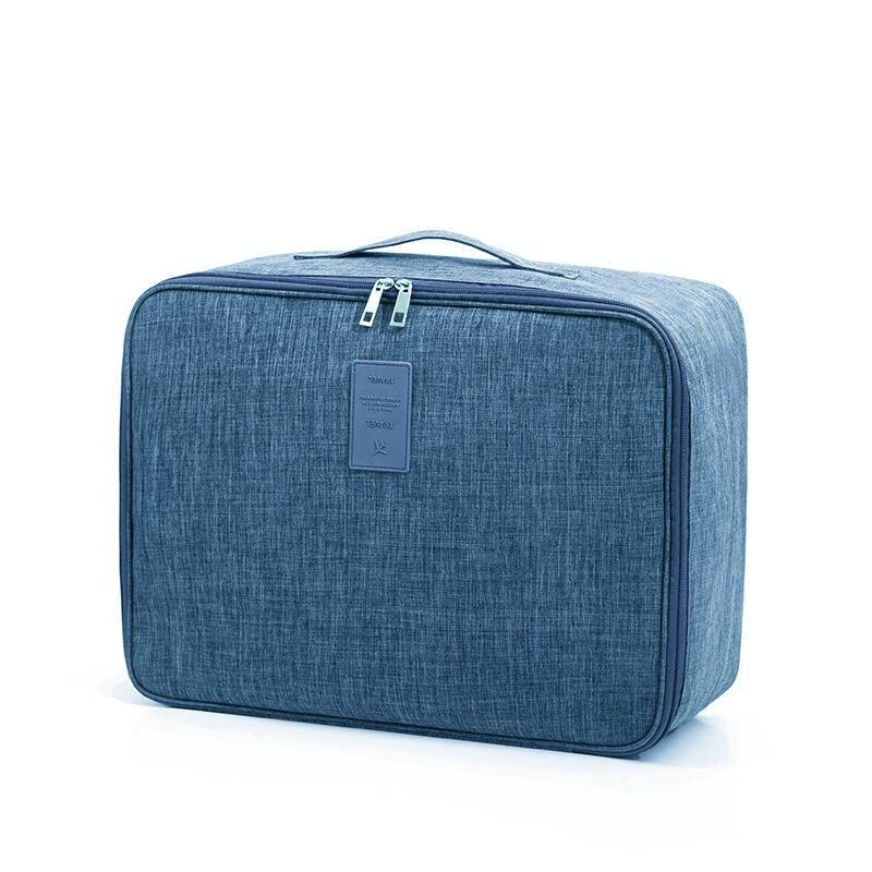 V562-C1068374060DBT-202502281821-00 Large Capacity Cationic Trolley Suitcase for Trip Storage - Navy - Image 1