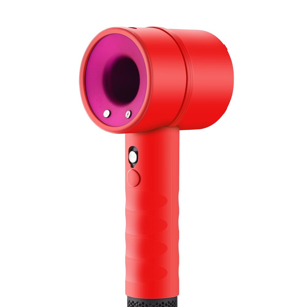 V562-C109320400ADE-202503191317-00 Shockproof Silicone Case For Dyson Hair Dryer - Red - Image 1