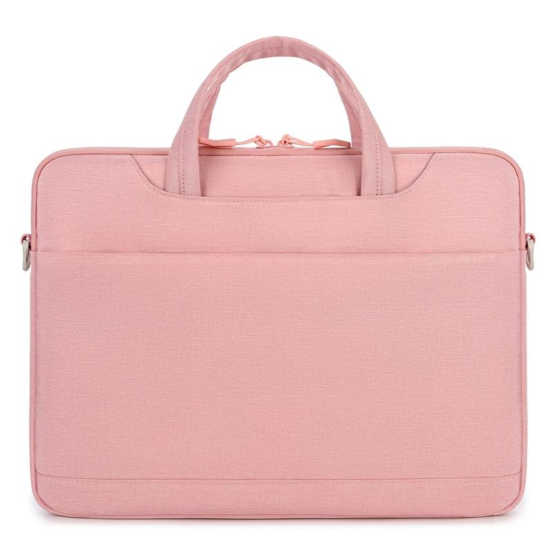 V562-C203894200ADE-202502282205-00 15-16 Inch Waterproof Oxford Laptop Handbag - P510 - Pink - Image 1