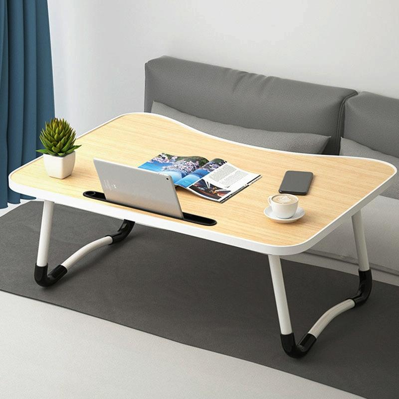 V562-CW3917CH-202503052020-00 Adjustable Folding Laptop Desk with Non-slip Legs and Card Slot - With Card Slot - Image 1
