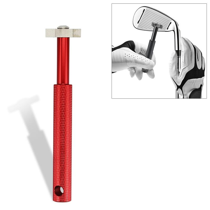 V562-D105855050DBT-202502241450-00 Sharpen your Wedges with Strong Golf Grooving Tool - Red - Image 1