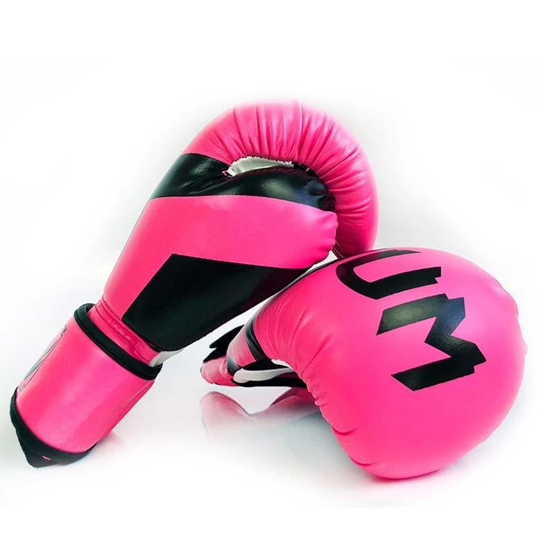 V562-D1092663450DBT-202503072141-00 Professional Adult Boxing Training Gloves - 6Oz For Muay Thai Fighting - Pink - Image 1