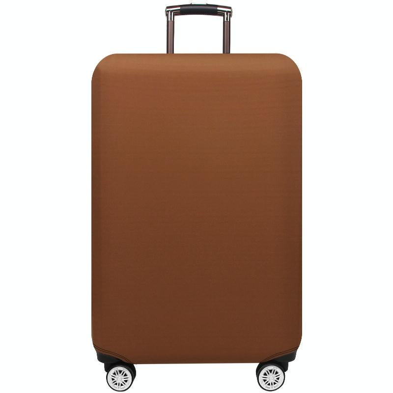 V562-D2021692060DBT-202502281630-00 Stretch Luggage Protective Cover - Durable & Dust-proof - Size m - Coffee - Image 1
