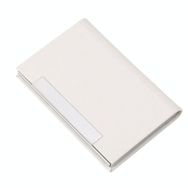 V562-E1038022750DBT-202503280216-00 Stainless Steel Card Holder Sleek Business Accessory - White - Image 1
