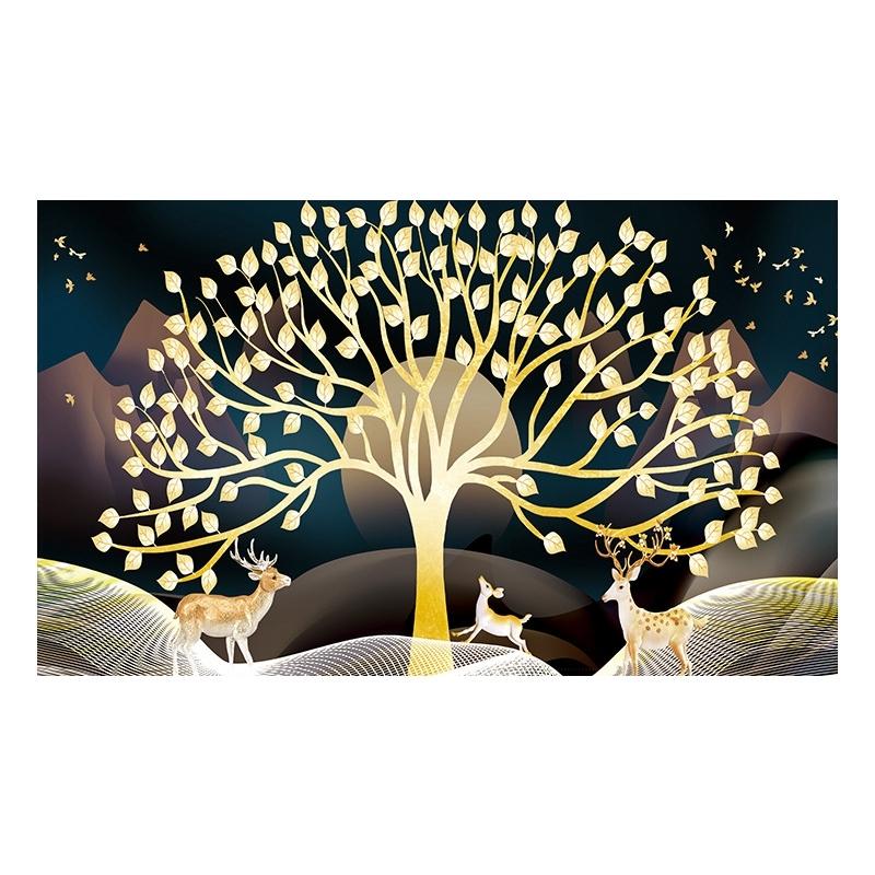 V562-E500198100ADE-202503031736-00 52 Inch Dust-proof Tv Cover for Household - Resplendent - Image 1