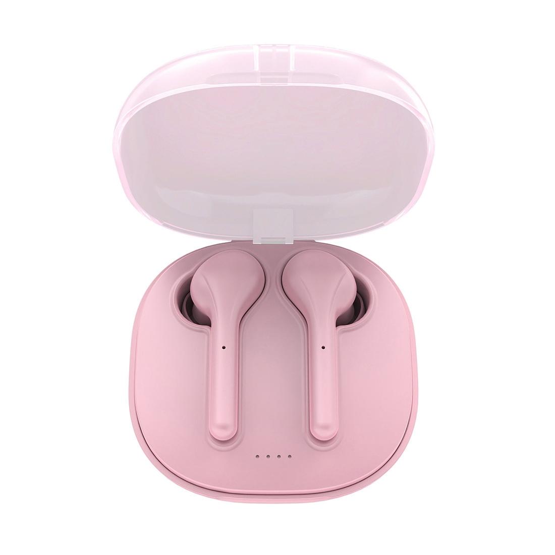 V562-F0060D6PI-202505231846-00 Wireless Stereo Sports Bluetooth Earphones with Charging Box - K88 Tws - Pink - Image 1