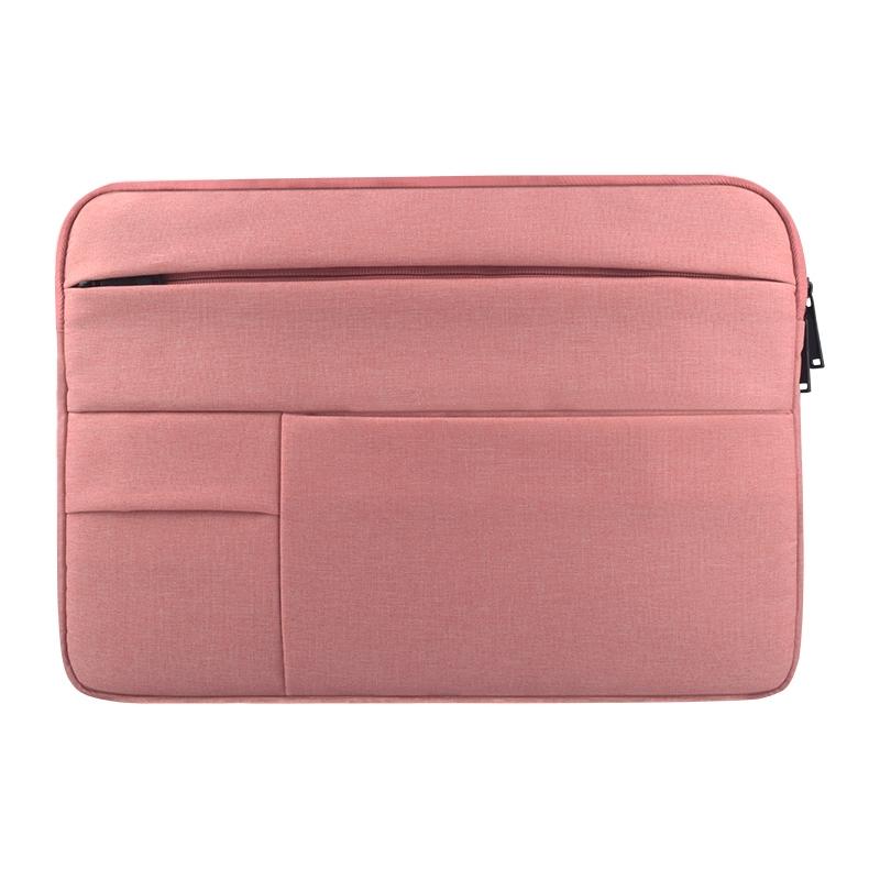 V562-F0956CH-202504022052-00 Portable Oxford Cloth Laptop Bag For 12 Macbook And Tablets - Pink - Image 1