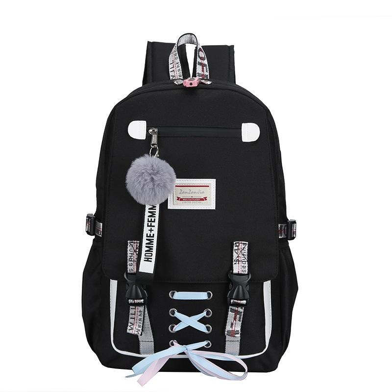 V562-F1008600550DBT-202505271306-00 Anti-theft Usb Backpack for Sports and Leisure - Black - Image 1