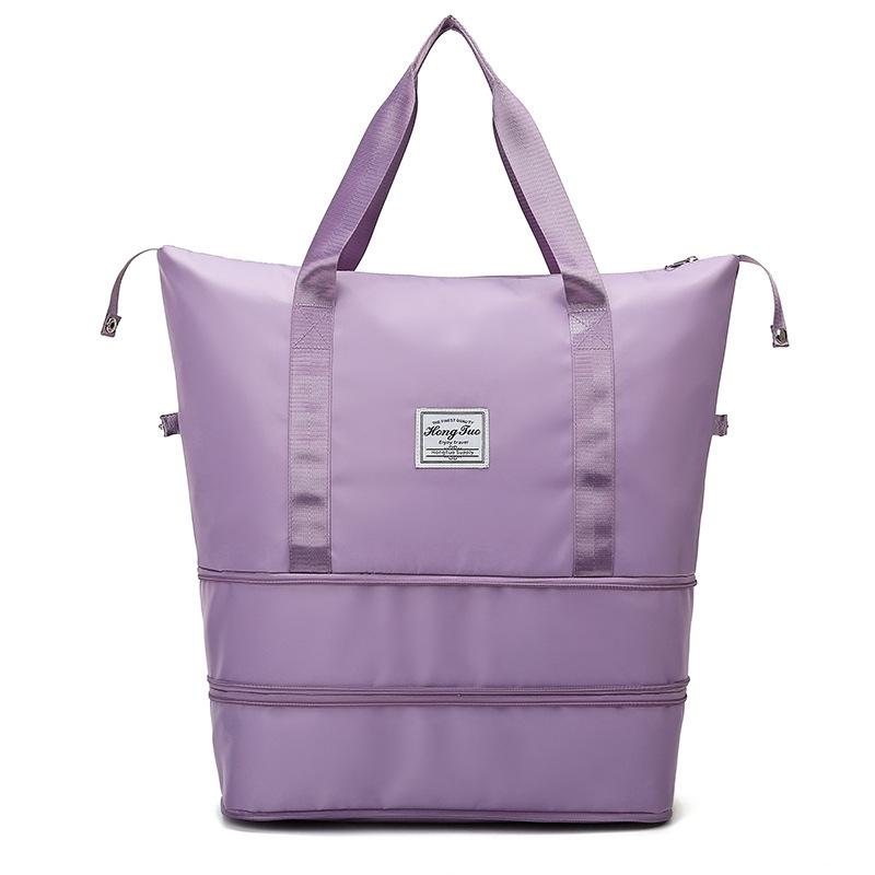 V562-F1019972060DBT-202503041401-00 Waterproof Fitness Bag - Large Size - Taro Purple - Image 1