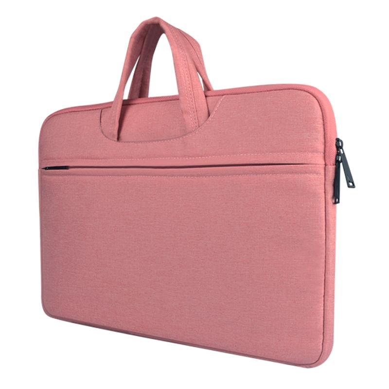 V562-F2317CH-202502282210-00 Lightweight Laptop Bag with Durable Zipper for Macbook Samsung Sony Dell Alienware Chuwi Asus Hp - Pink - Image 1