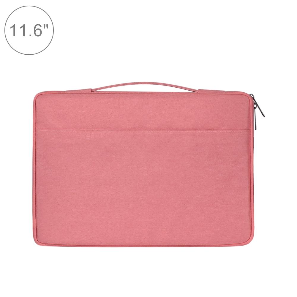 V562-F6561BL-202504021935-00 Stylish Laptop Handbag for Macbook & More - Polyester & Nylon - Pink - Image 1