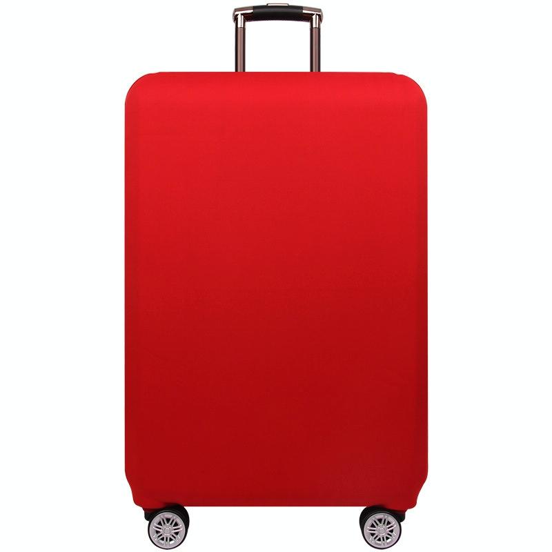 V562-G2021692060DBT-202502281631-00 Stretch Luggage Protective Cover - Durable & Dust-proof - Size m - Red - Image 1