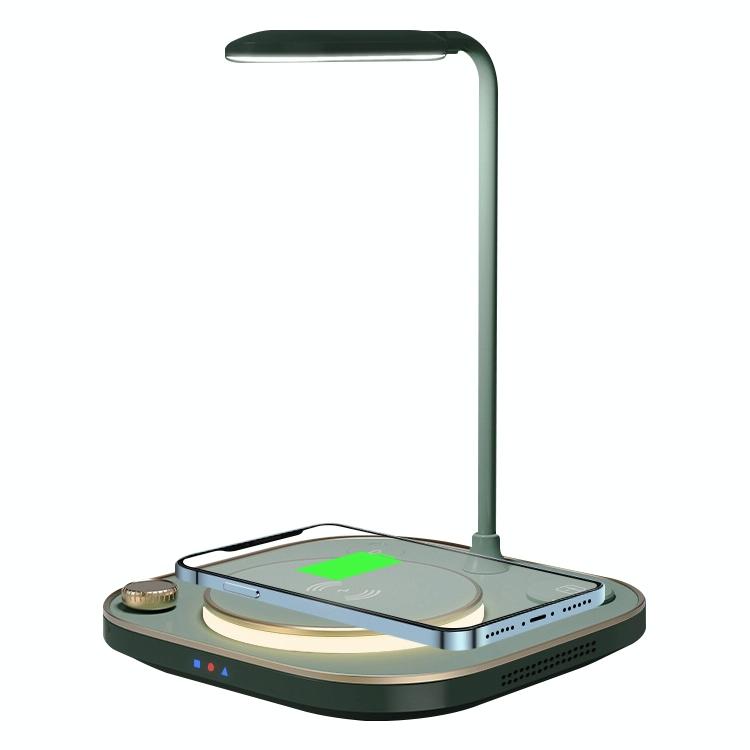 V562-G2501G8PI-202504211951-00 15W 3 In 1 Wireless Charger & Table Lamp - Green - Image 1