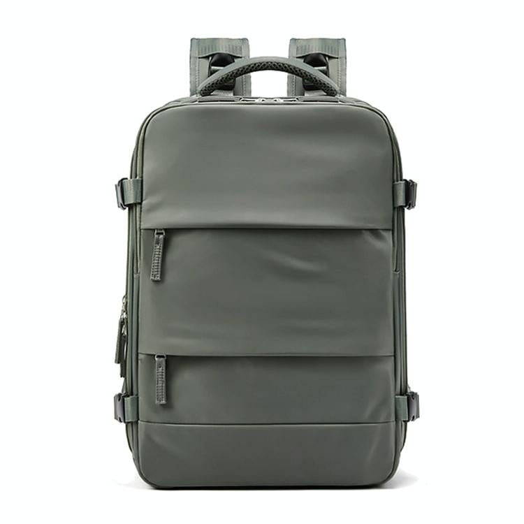 V562-G702154500ADE-202502282052-00 Outdoor Travel Laptop Backpack - Army Green - Army Green - Image 1