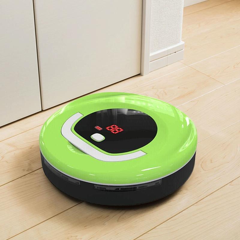 V562-G8638CH-202509191123-00 Smart Household Sweeping Robot - Fd-rsw c - Green - Image 1