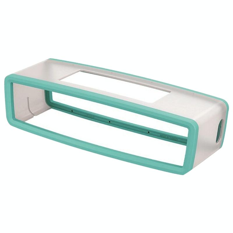 V562-GM4560ACD-202502272040-00 Portable Silicone Case for Bose Soundlink Mini 2 Bluetooth Speaker - Mint Green - Image 1