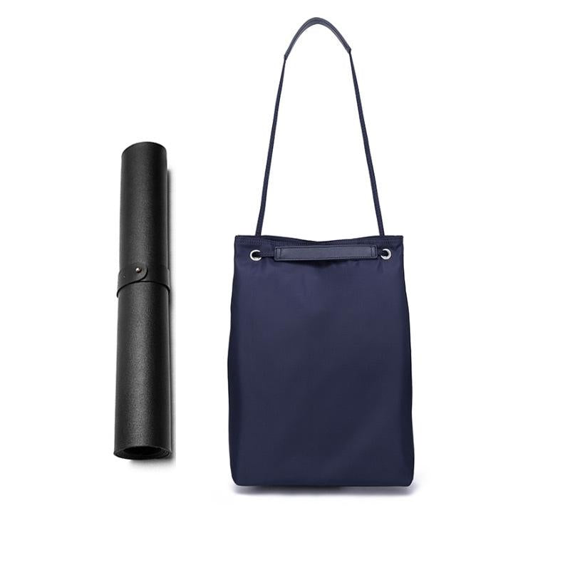 V562-H2046053060DBT-202504251631-00 Medium Apple Macbook Shoulder / Messenger Bag - Handheld - Navy+Black Mouse Pad - Image 1