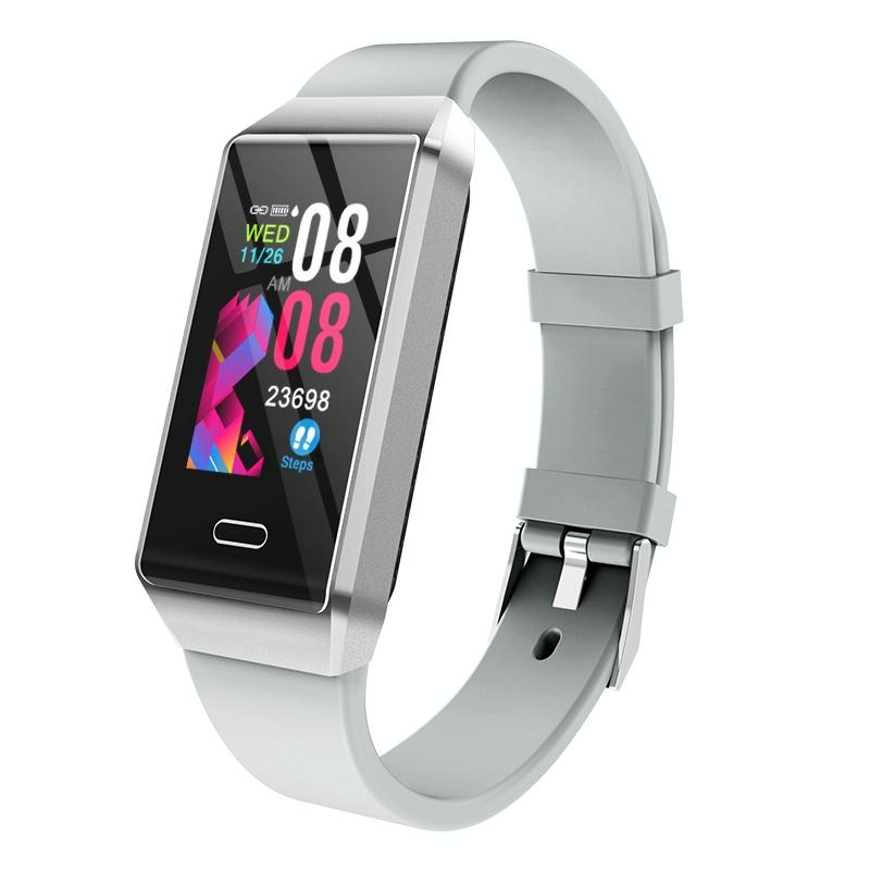 V562-H6450AC-202504252122-00 Waterproof Smart Bracelet With Tft Screen - 6 Inches - Grey - Image 1