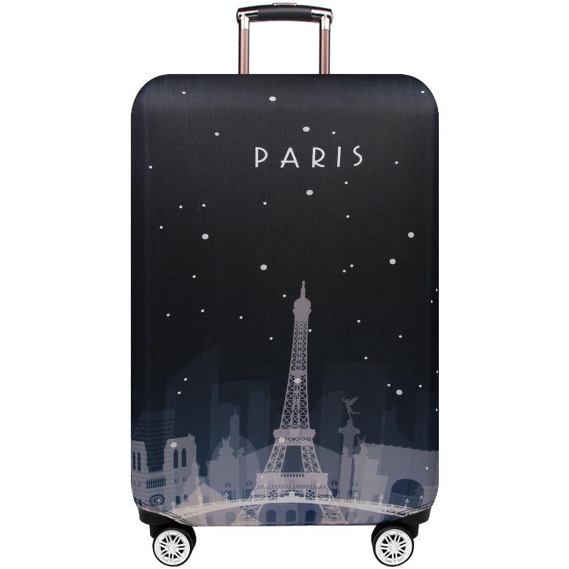 V562-J3057592060DBT-202502281701-00 Thickened Luggage Cover - Elastic Wear-resistant Anti-dust Protection - Size l - Dream Paris - Image 1
