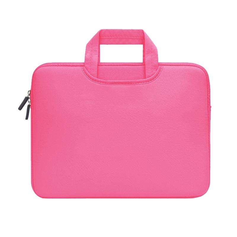 V562-M2155BL-202502281853-00 Portable Air Permeable Handheld Sleeve for 13.3 Laptops - 34x25.5x2.5cm - Magenta - Image 1