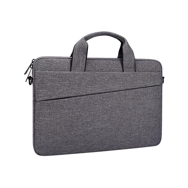 V562-M2856CBM-202502282145-00 Portable 13.3 Laptop / Tablet Bag With Dual Pockets And Soft Handle - 13.3 Inch Deep Space Gray - Image 1