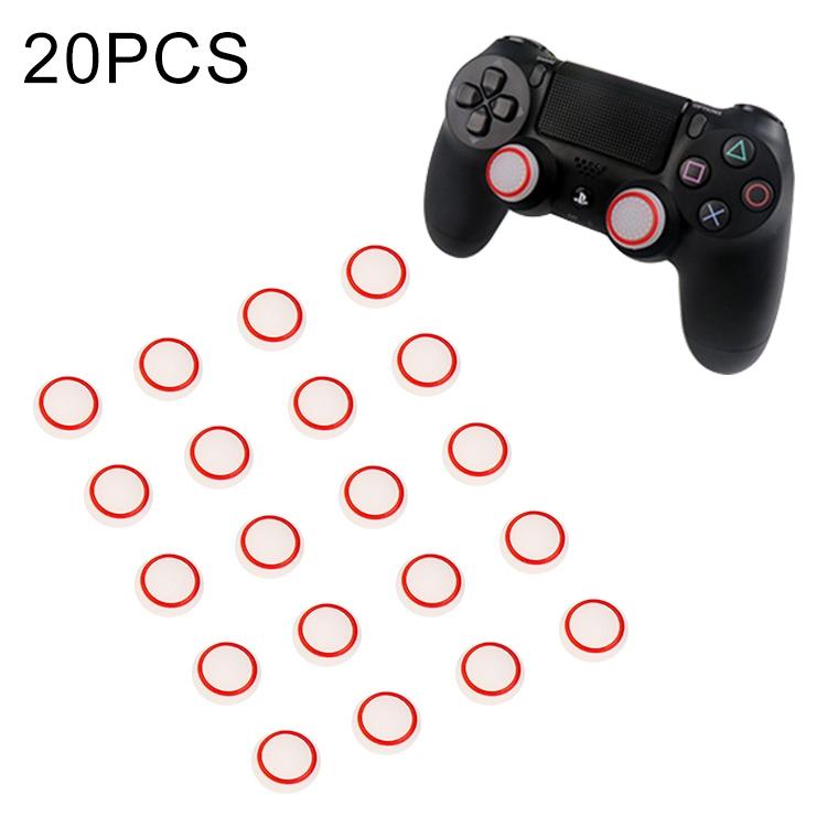 V562-R3600TN-202504181911-00 20 Luminous Silicone Gamepad Covers for Ps4 / Ps3 / Ps2 / Xbox360 / Xboxone / Wiiu - Red - Image 1