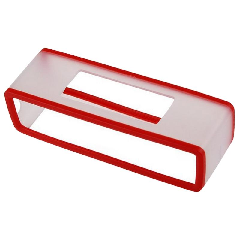 V562-R4560ACD-202502272040-00 Portable Silicone Case for Bose Soundlink Mini 2 Bluetooth Speaker - Red - Image 1