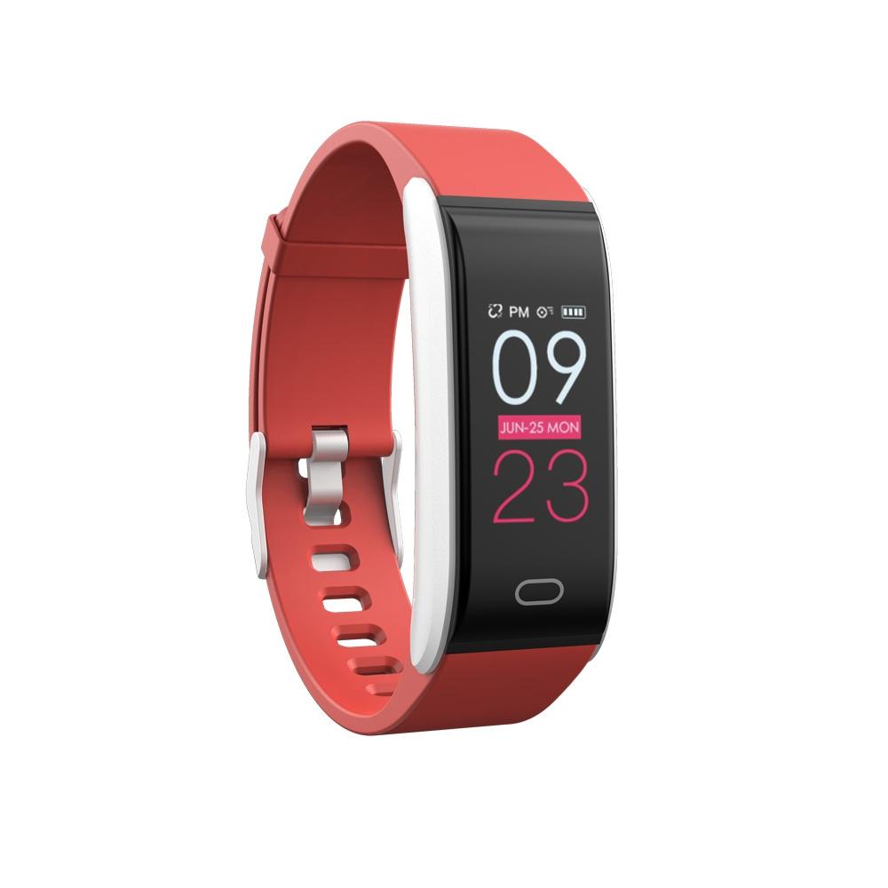 V562-R4640AC-202504252121-00 Waterproof Smart Bracelet With Call Heart Bp Sleep And Sedentary Monitoring - Ip67 - Red - Image 1