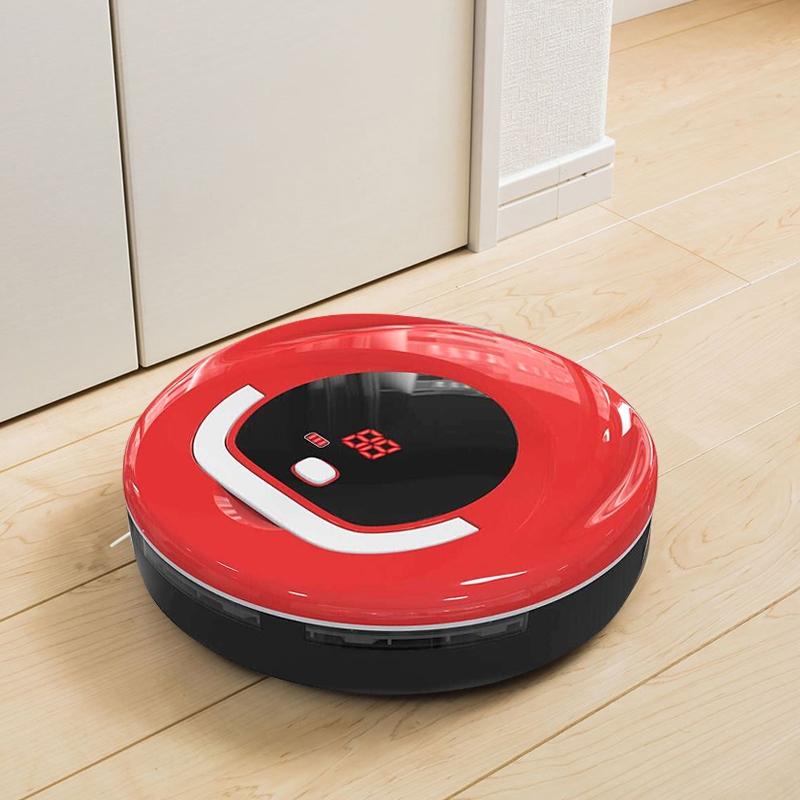 V562-R8638CH-202509191123-00 Smart Household Sweeping Robot - Fd-rsw c - Red - Image 1