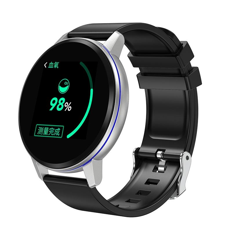 V562-S0440AC-202504252138-00 Waterproof Smart Bracelet With Colour Screen - Call Heart Bp Sleep Oxygen Monitoring - Silver - Image 1