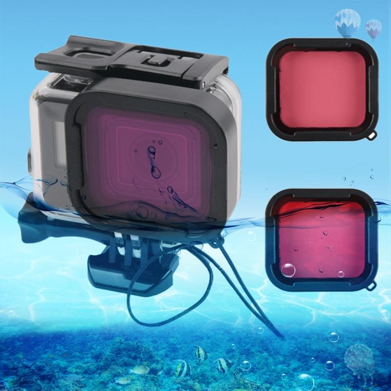 V562-T1741ACD-202502211925-00 Waterproof Housing Case for Gopro Hero6 / 5 with Touch Screen Back Cover - 45m - Image 1