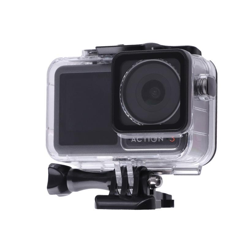 V562-T3350POD-202502212330-00 Waterproof Diving Case for Dji Action with Touch Screen - 5m Depth - Image 1