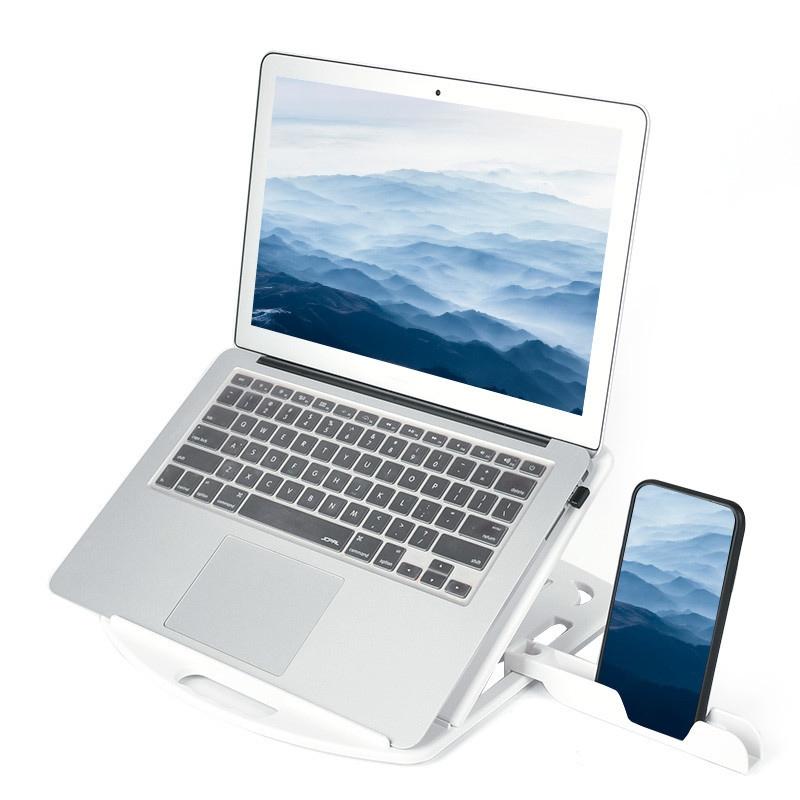 V562-W3168CP-202504221905-00 Enhanced Laptop Cooling Stand - Versatile and Efficient - White - Image 1
